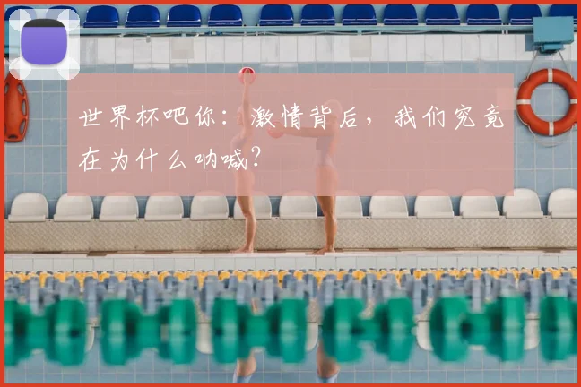 世界杯吧你：激情背后，我们究竟在为什么呐喊？