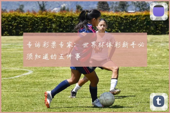 专访彩票专家：世界杯体彩新手必须知道的五件事